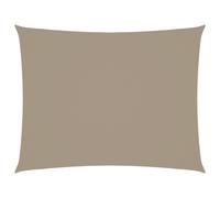 vidaXL Sunshade Sail Oxford Fabric Rectangular 3.5x5 m Taupe Shade Canopy