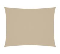 vidaXL Sunshade Sail Oxford Fabric Rectangular 3x4.5 m Beige Patio Sunscreen