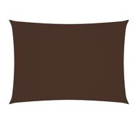 vidaXL Sunshade Sail Oxford Fabric Rectangular 3x4.5 m Brown Sunscreen Canopy