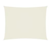 vidaXL Sunshade Sail Oxford Fabric Rectangular 3x4.5 m Cream Sunscreen Canopy