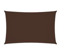 vidaXL Sunshade Sail Oxford Fabric Rectangular 4x7 m Brown Sunscreen Canopy