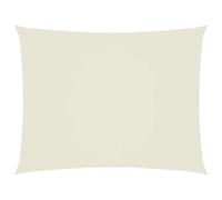 vidaXL Sunshade Sail Oxford Fabric Rectangular 5x6 m Cream Patio Shade Canopy