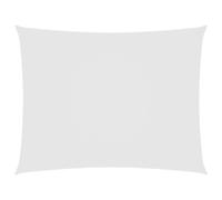 vidaXL Sunshade Sail Oxford Fabric Rectangular 5x6 m White Sunscreen Canopy