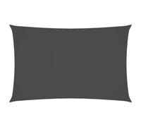 vidaXL Sunshade Sail Oxford Fabric Rectangular 5x8 m Anthracite, Black
