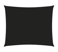 vidaXL Sunshade Sail Oxford Fabric Rectangular 6x7 m Black Sunscreen Patio