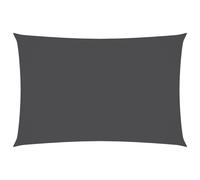 vidaXL Sunshade Sail Oxford Fabric Rectangular 6x8 m Anthracite Sunscreen