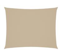 vidaXL Sunshade Sail Oxford Fabric Rectangular 6x8 m Beige Sunscreen Shade