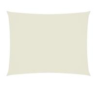 vidaXL Sunshade Sail Oxford Fabric Rectangular 6x8 m Cream Sunscreen Canopy