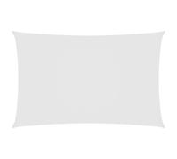 vidaXL Sunshade Sail Oxford Fabric Rectangular 6x8 m White Sunscreen Canopy