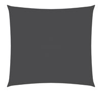vidaXL Sunshade Sail Oxford Fabric Square 2.5x2.5 m Anthracite