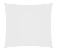 vidaXL Sunshade Sail Oxford Fabric Square 2x2 m White Patio Sunscreen Canopy