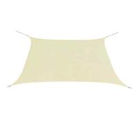 vidaXL Sunshade Sail Oxford Fabric Square 3.6x3.6 m Cream UK HOT