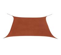 vidaXL Sunshade Sail Oxford Fabric Square 3.6x3.6 m Terracotta UK HOT