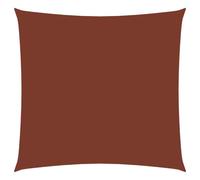 vidaXL Sunshade Sail Oxford Fabric Square 4x4 m Terracotta UK HOT