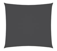 vidaXL Sunshade Sail Oxford Fabric Square 6x6 m Anthracite Patio Shade Canopy