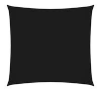 vidaXL Sunshade Sail Oxford Fabric Square 7x7 m Black LSO UK