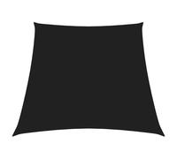 vidaXL Sunshade Sail Oxford Fabric Trapezium 2/4x3 m Black Sunscreen Patio