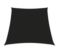 vidaXL Sunshade Sail Oxford Fabric Trapezium 2/4x3 m Black