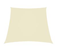 vidaXL Sunshade Sail Oxford Fabric Trapezium 2/4x3 m Cream LSO UK