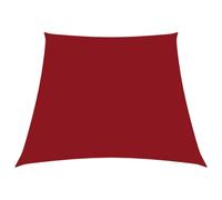 vidaXL Sunshade Sail Oxford Fabric Trapezium 2/4x3 m Red UK HOT