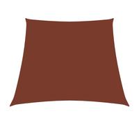 vidaXL Sunshade Sail Oxford Fabric Trapezium 2/4x3 m Terracotta Sunscreen