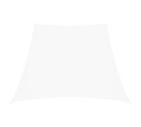 vidaXL Sunshade Sail Oxford Fabric Trapezium 2/4x3 m White