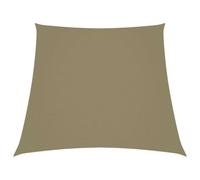 vidaXL Sunshade Sail Oxford Fabric Trapezium 3/4x3 m Beige UK