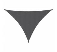 vidaXL Sunshade Sail Oxford Fabric Triangular 3.5x3.5x4.9 m Anthracite UK