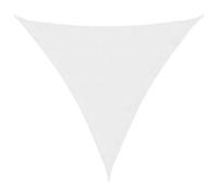 vidaXL Sunshade Sail Oxford Fabric Triangular 3x3x3 m White