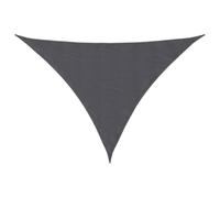 vidaXL Sunshade Sail Oxford Fabric Triangular 3x4x4 m Anthracite