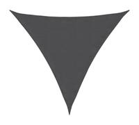 Vidaxl Sunshade Sail Oxford Fabric Triangular 4X4X4 M Anthracite