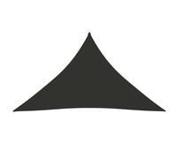 vidaXL Sunshade Sail Oxford Fabric Triangular 4x4x5.8 m Anthracite Sunscreen