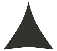 vidaXL Sunshade Sail Oxford Fabric Triangular 4x5x5 m Anthracite UK