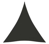 vidaXL Sunshade Sail Oxford Fabric Triangular 4x5x5 m Anthracite UK