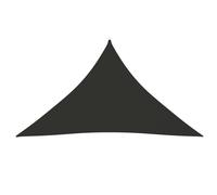 vidaXL Sunshade Sail Oxford Fabric Triangular 5x5x6 m Anthracite NEW