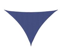 vidaXL Sunshade Sail Oxford Fabric Triangular 5x7x7 m Blue