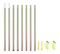 vidaXL Sunshade Sail Poles 2 pcs 250 cm Galvanised Steel