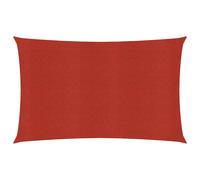 vidaXL Sunshade Sail Red Patio Shade Shade Canopy Sun Sail Tarp Screen Tarp