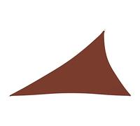 vidaXL Sunshade Sail Sun Sail Trap Sunscreen Sunshade Sail Patio Shade Shade Canopy Outdoor Garden Oxford Fabric Triangular 4x5x6,4 m Terracotta