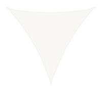 vidaXL Sunshade Sail, Triangular 4x4x4m - Versatile, Easy to Assemble Outdoor Sun Protection Made from Durable HDPE with Stainless Steel Fasteners,