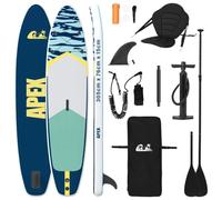 vidaXL SUP Board with Seat 2-in-1 APEX 305 x 76 x 15 cm Blue for