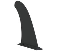 vidaXL SUP Fin 3.5 x 18 x 21.5 cm Nylon Black, Paddleboard Fin, SUP Surf Accesso