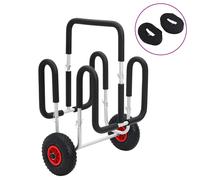 vidaXL SUP Trolley for 2 Surfboards 90 kg Aluminium