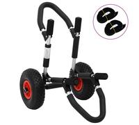 vidaXL SUP Trolley for Surfboard Foldable 45 kg Aluminium