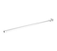 Shower Support Arm Stainless Steel Silver Adjustable 70-120cm Clamp Polished Fit