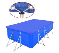 vidaXL Pool Cover PE Rectangular 90 g/sqm 540 x 270 cm UK HOT