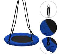 vidaXL Swing Nest Rope Swing Spider Web Net Outdoor Garden Seat Flying Giant Rop