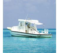 vidaXL T-Top Shade Extension Set White 170x170x(113-182.5) cm