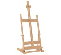vidaXL Table Easel Wooden Art Easel Adjustable Table Box Easel Solid Wood Pine