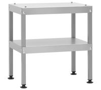vidaXL Table for Oven Smoker Kitchen Prep Table Worktable Galvanised steel